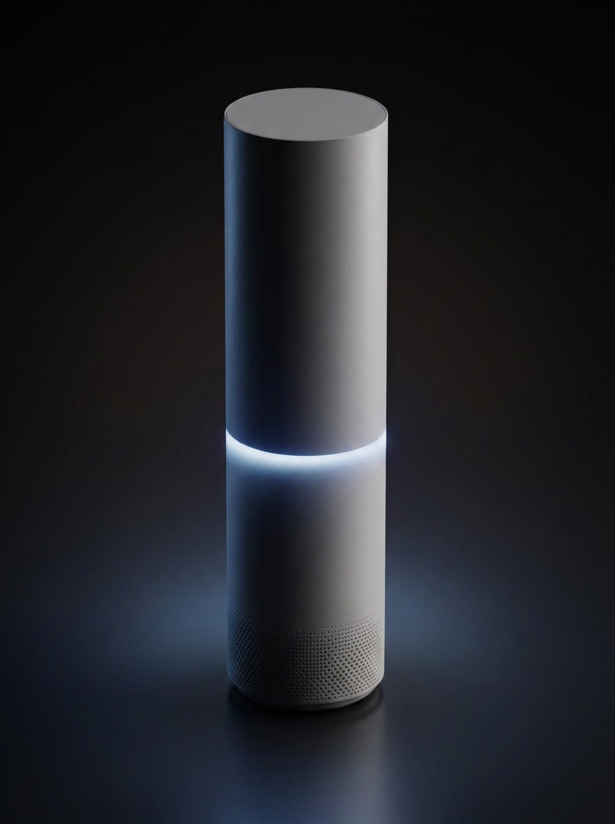 IntelliLight photographed at a three-quarter angle under low-key studio light